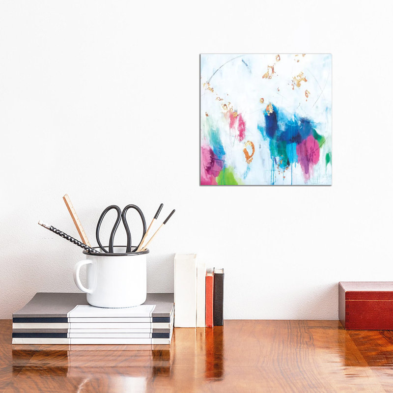 Shattered Glass by Julie Ahmad - Wrapped Canvas Gallery-Wrapped Canvas Giclée, 30.48 cm H x 30.48 cm W