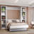 91-in Tall Wooden Bookcase Shelf-1584750690-1584750695