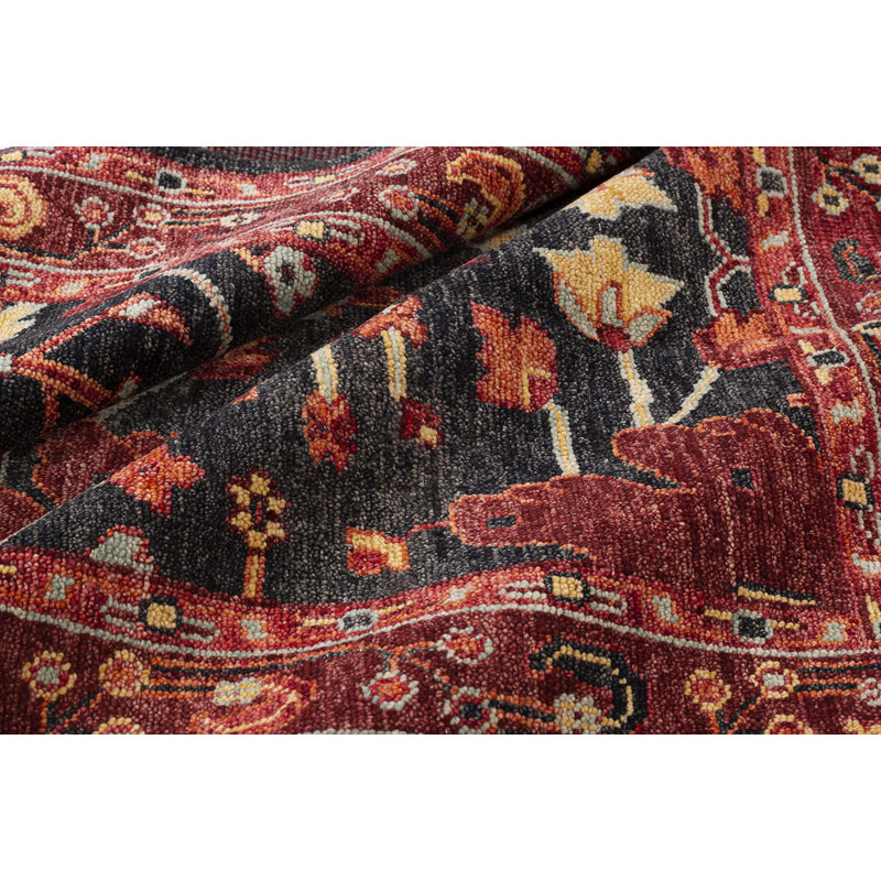 Rock My Classics Hand Woven Wool Oriental Area Rug, Rectangle 12' x 16'