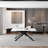Louina 70.8" to 102.3" Extendable Rectangular Dining Table with Fabric Chairs Dining Set-1003697969-1003328404-1003328361