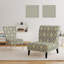 Fauteuil de chambre en velours rétro Mid-Century