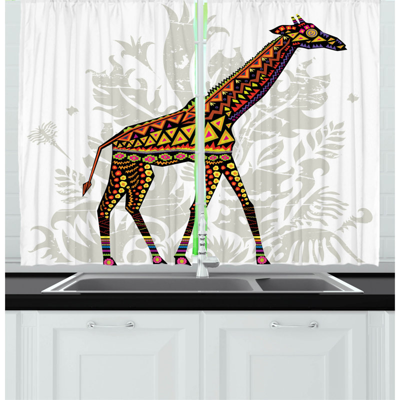 Pointed Kitchen Curtain