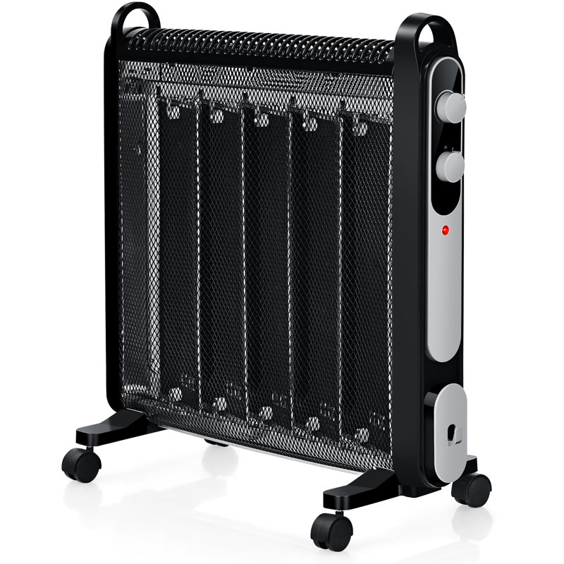 Costway 4000 BTU Electric High Efficiency Radiator Space Heater with Adjustable Thermostat