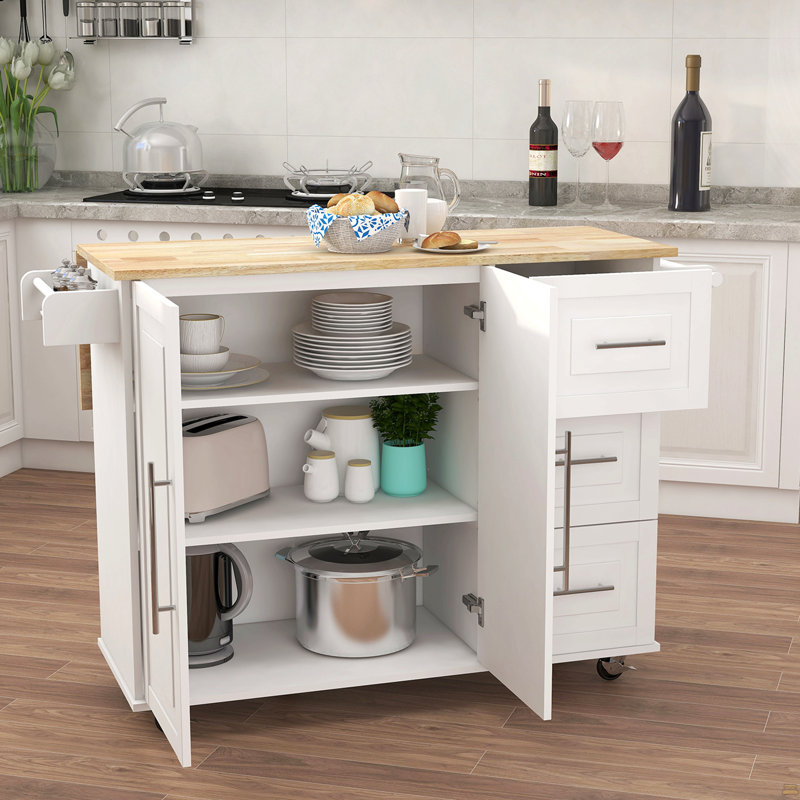 43.7 " W Kitchen Island