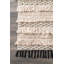 Tapis beige en coton fait à la main Aveera-1299043389