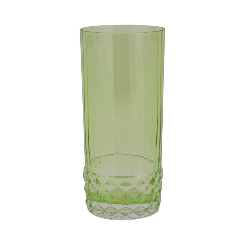 Deco Handmade Drinking Glass, Green, 1