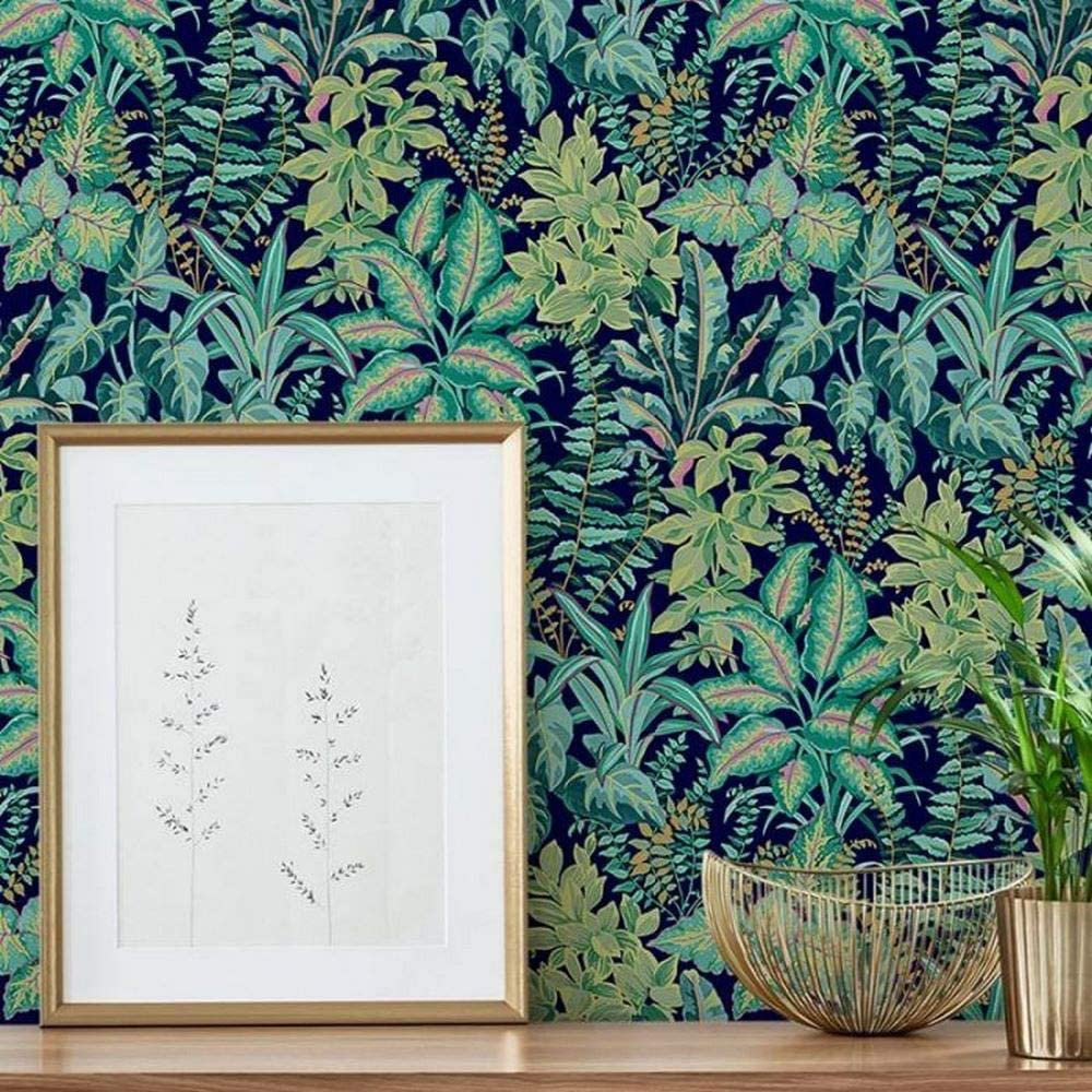Life Calathea 10.05m x 53cm Textured Matte Wallpaper Roll
