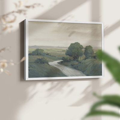 Running Creek II -Framed Print - Restickable