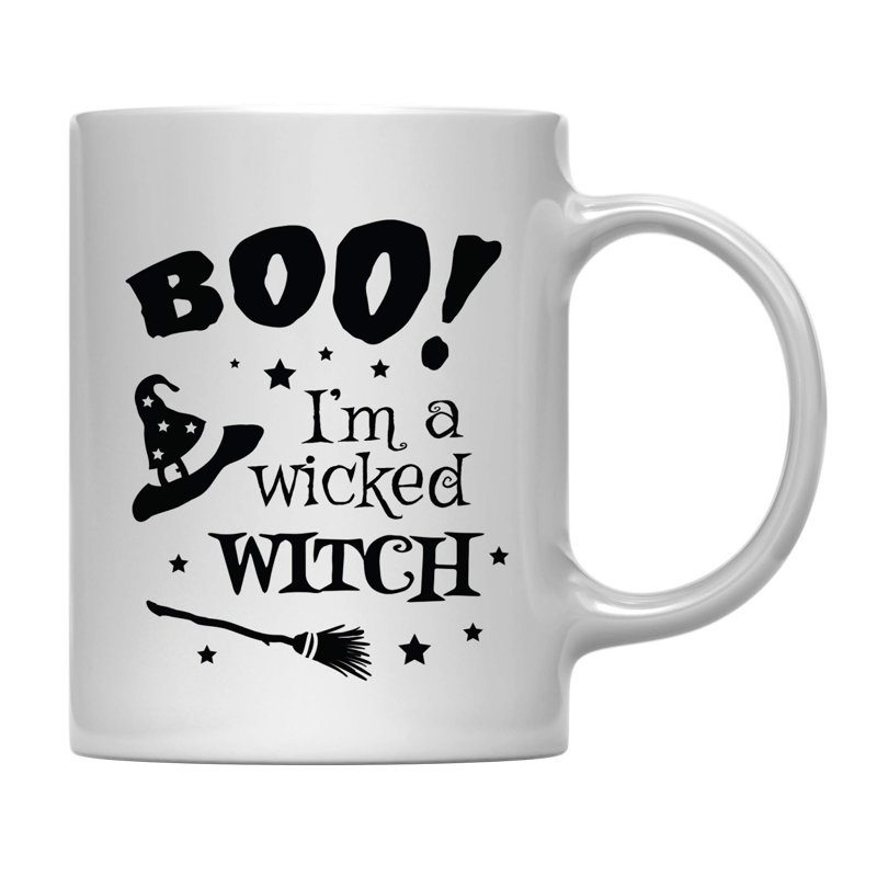 Grande tasse à café Koyal Boo Im A Wicked Witch