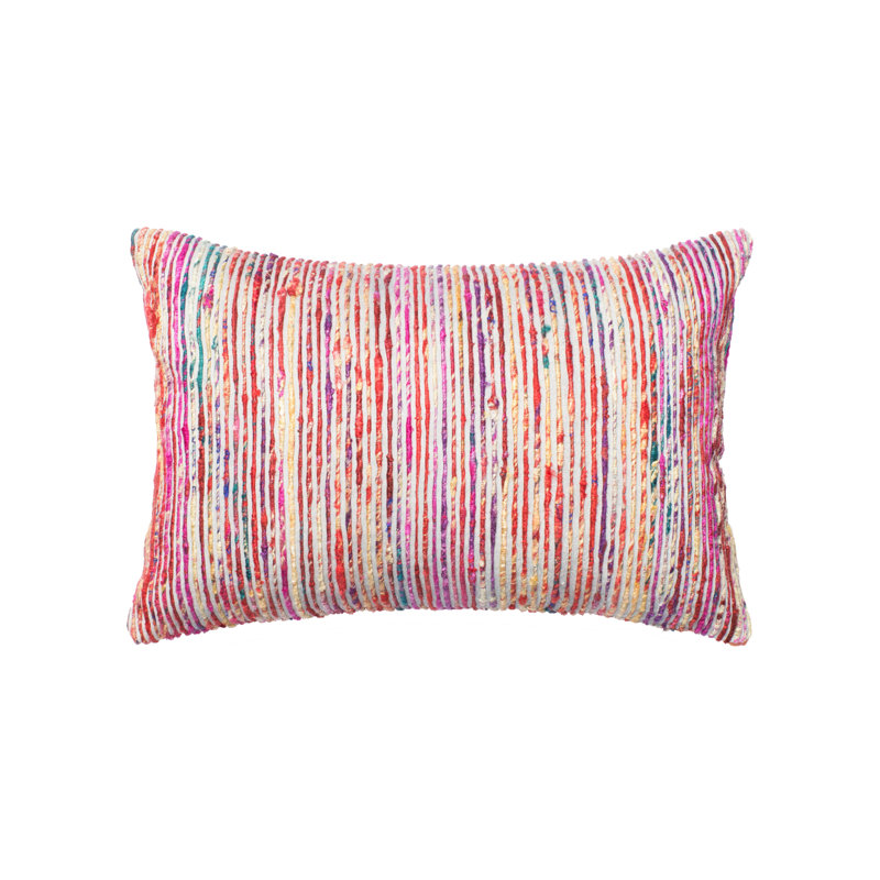 Hippocrates Lumbar Pillow, Red, Polyester/Polyfill