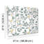 Limoncello Toile Floral Wallpaper Roll-1346775767