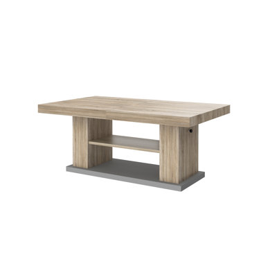 Allerie Lift Top Trestle Coffee Table with Storage