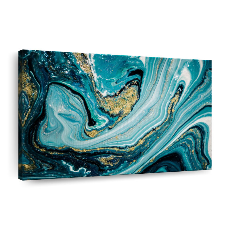 «Dynamic Abstract», impression sur toile, H 24 po x l 36 po x P 1,25 po