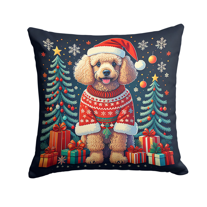 Coussin décoratif intérieur / extérieur Enchanted Christmas, 18 po x 18 po