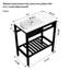 Lavabo de salle de bain mural 32 "x 18,5" avec trop-plein, pieds de support en acier inoxydable noir 304, hygiénique et facile à nettoyer, teinture compatible avec plusieurs environnements, installation