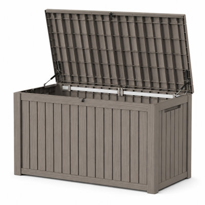 180 Gallon Large Lockable Resin Deck Box