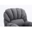 Fauteuil inclinable standard en velours de 36,61 po de largeur-904841244