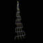  LED Christmas Tree with Ground Spikes 500 cm Metal-890546509