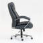 Chaise de bureau en polyuréthane à haut dossier et hauteur réglable: 9373H-PU