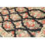 Tapis gris anthracite en laine tissé à la main 6x9