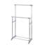 Adjustable Rolling Clothing Rack