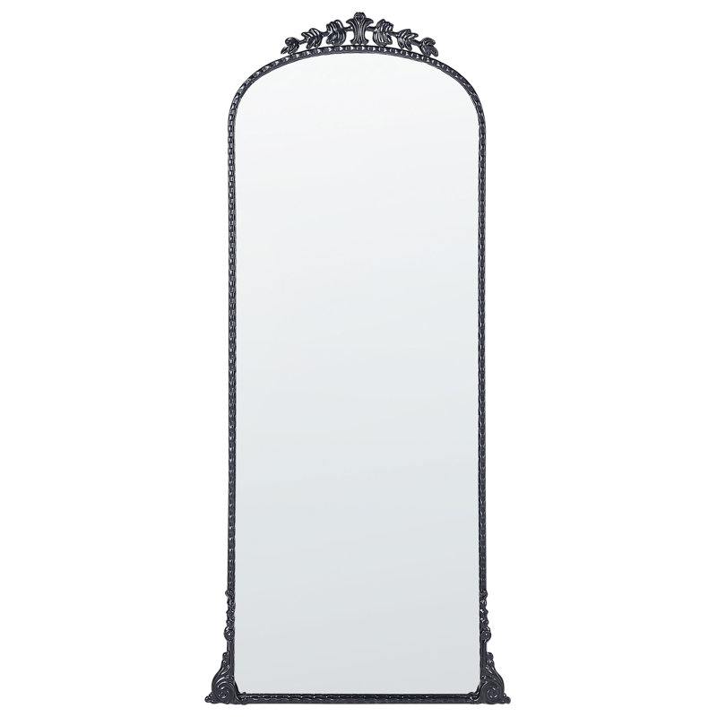 Ulises Metal Arch Mirror, 114 cm H x 51 cm W, Black
