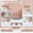 72" W x 37"H 4-IN-ONE Kids Bookcase with 3 Drawers, Soft Cushion, 3-Layer Bookshelf, Reading Nook-2129020856