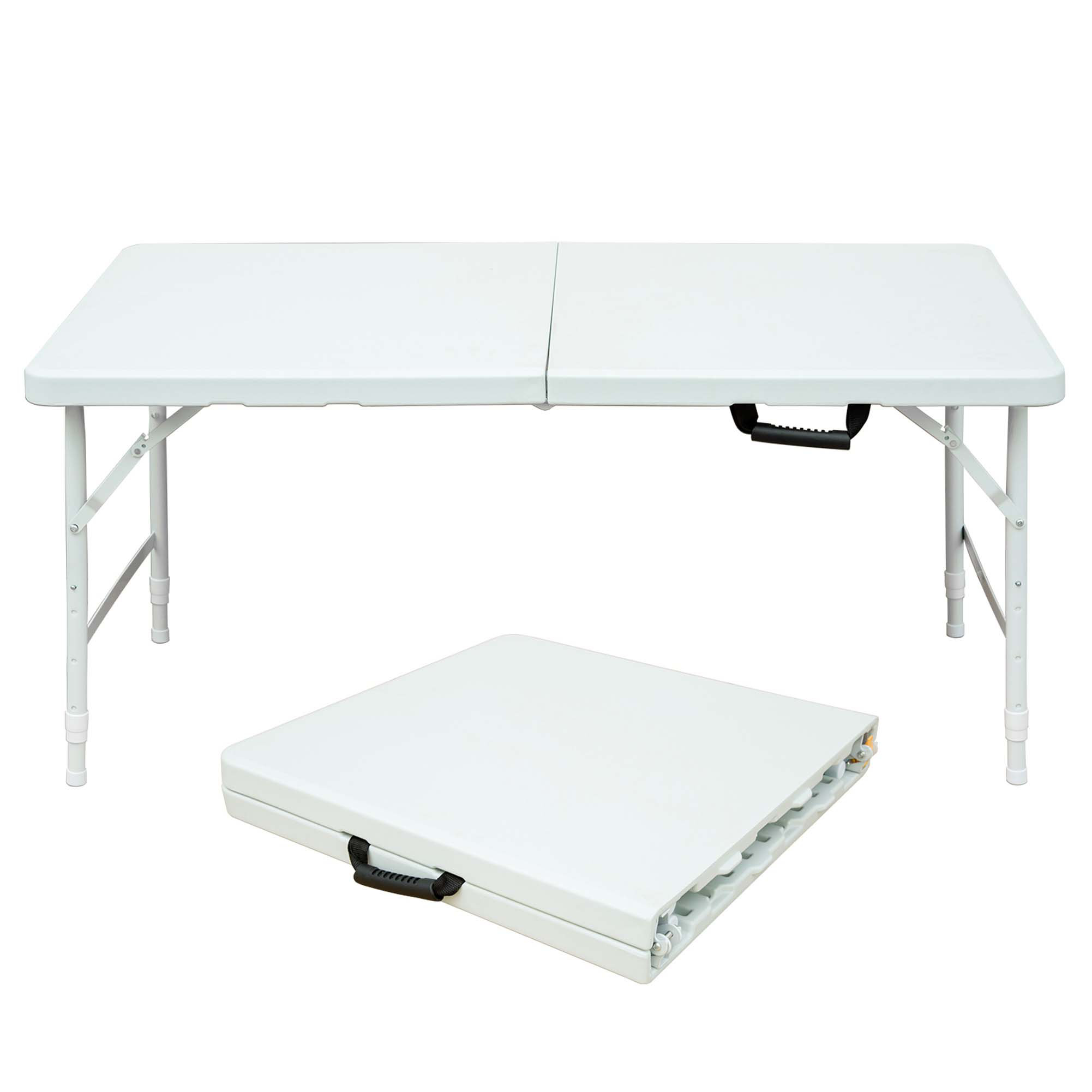 Wrought Studio™ Portable Folding Table with Waterproof Surface and ...
