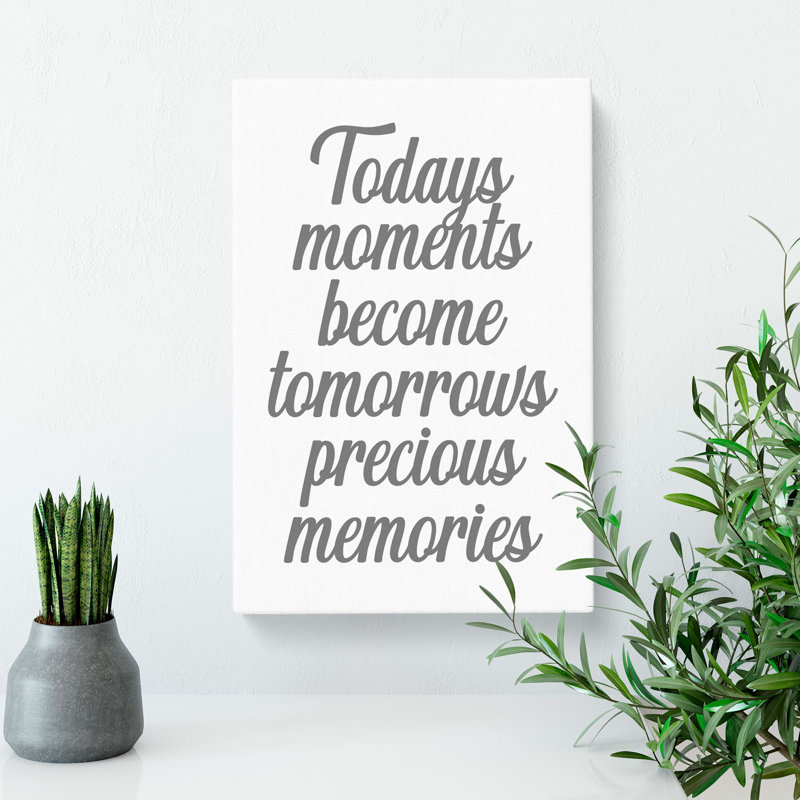 Precious Memories - Wrapped Canvas, 50cm H x 35cm W x 3cm D