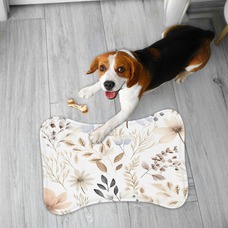 Rustic Botanicals - Tapis d'alimentation en os 1 pièce