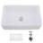 33'' L Single Bowl Fireclay Kitchen Sink