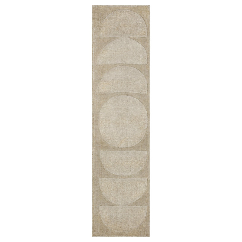 Karastan Rugs Luna Barley Area Rug, Yellow, Runner 2' x 8'