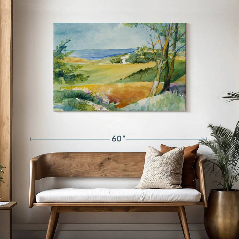 Alvord Distant Ocean View, 30" H x 45" W