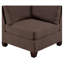 ENSEMBLE MODULAIRE 2 pièces en café noir-1226353841