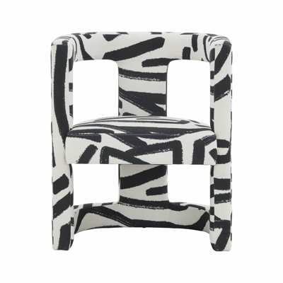 Upholstered Barrel Chair