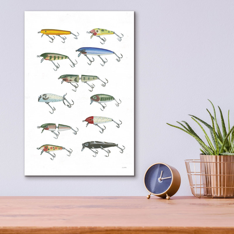 «Fresh Catch 4» par James Wiens, art mural en verre acrylique, H 16 po x l 12 po x P 0,13 po