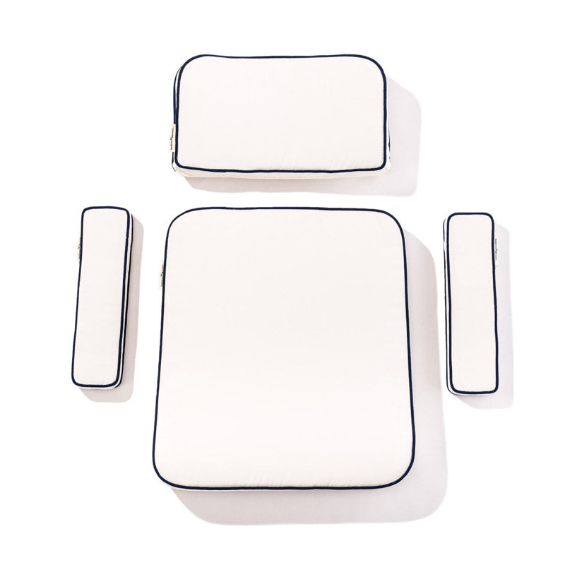 Waterhouse Chair - Cushion, Rivie White