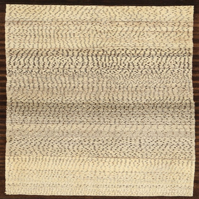Tapis beige/brun contemporain