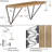 Chere 2 Piece Wood Bracket Shelf-1411827661-1411827659