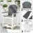 Hdpe Adirondack Chair For Patio, Weather Resistant-780760096