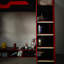 Eagle Single (3') Gaming Bed Bed Frame with Storage Included with Built-in Ladder Included with Desk Included