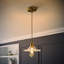 Lucrezia Pendant Light with Amber Frilled Glass Shade-1445817962-1445817965