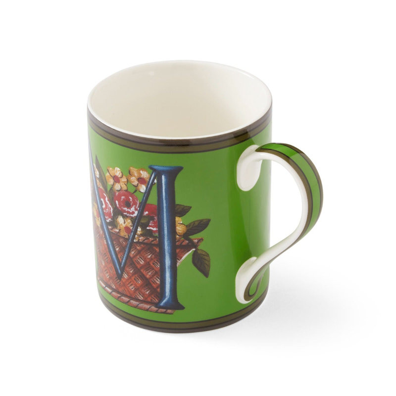 12 Oz Alphabet Mug –, M