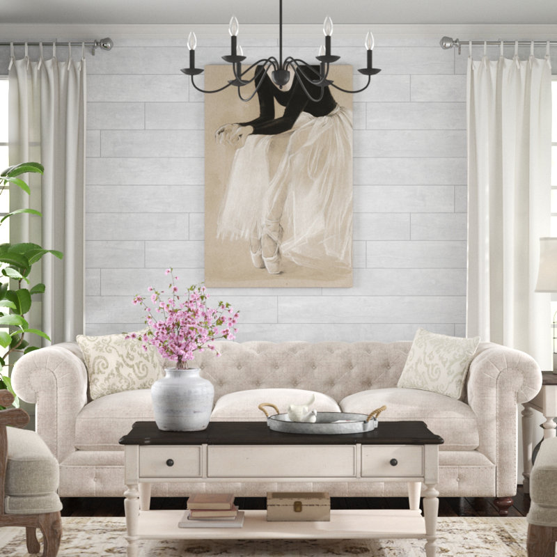 Ballet Study I by Jennifer Paxton Parker - Painting, 30cm H x 20cm W, Wrapped Canvas
