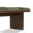 Lapua 55" Genuine Italian Leather Bench