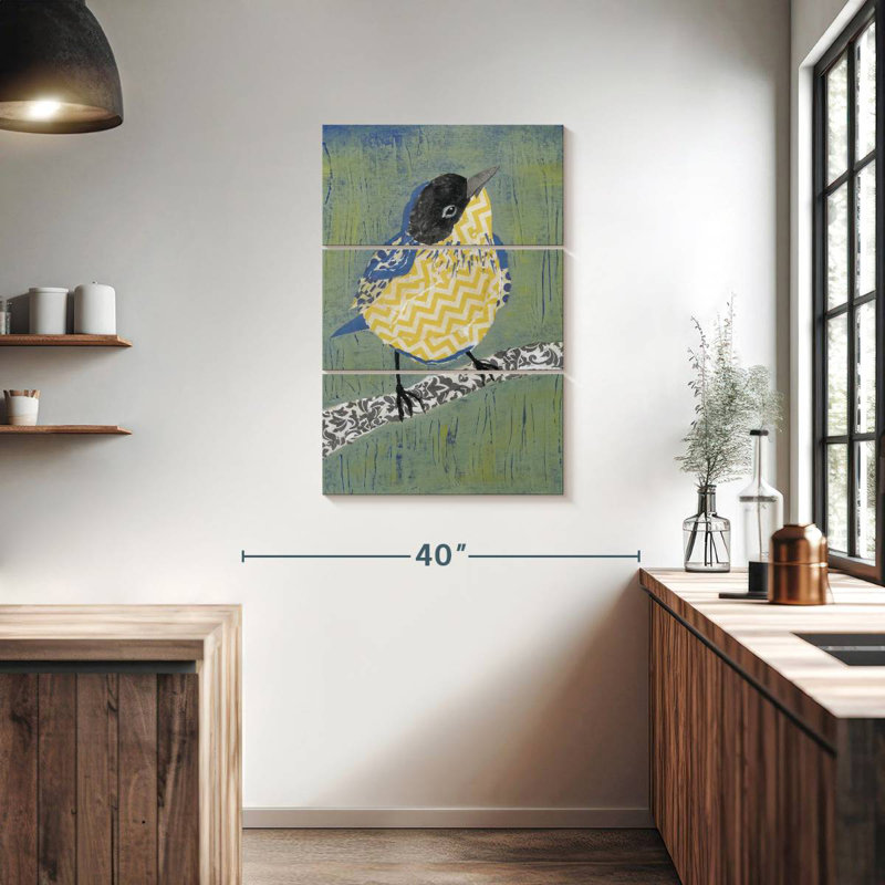 Brampt Patchwork Wren II, H 38 po x l 24 po