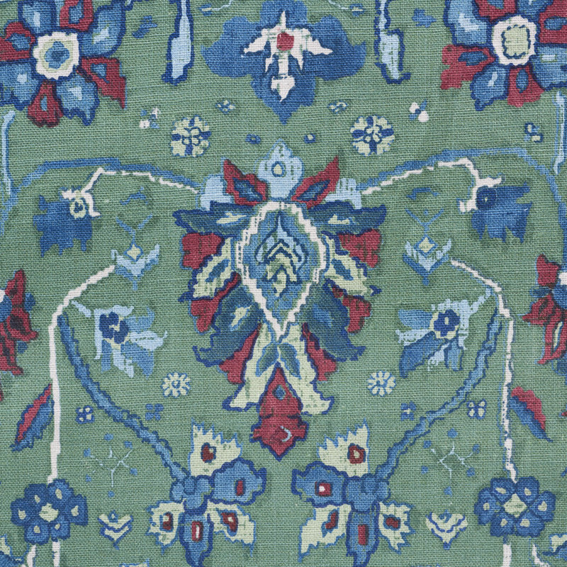Tissu pour tapis Jahanara, Jade