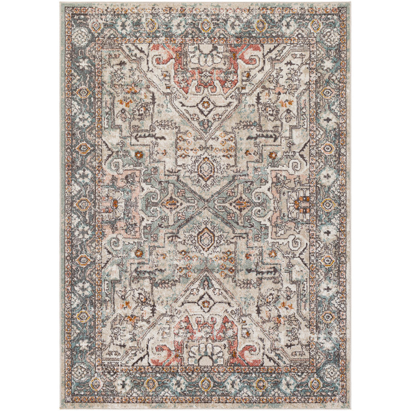 Jebediah Oriental Area Rug, Rectangle 200 x 275cm
