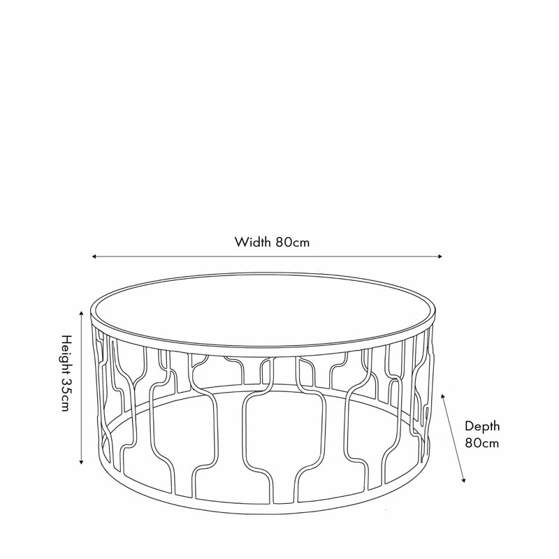 Mel Frame Coffee Table
