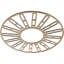 Médaillon de plafond en bois ajouré 26 po x 9 1/2 po x P 3/8 po Hale-63412157-63412164